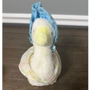VTG Eden Beatrix Potter Plush Jemima‎ Puddleduck Plush Goose Stuffed Animal Toy
